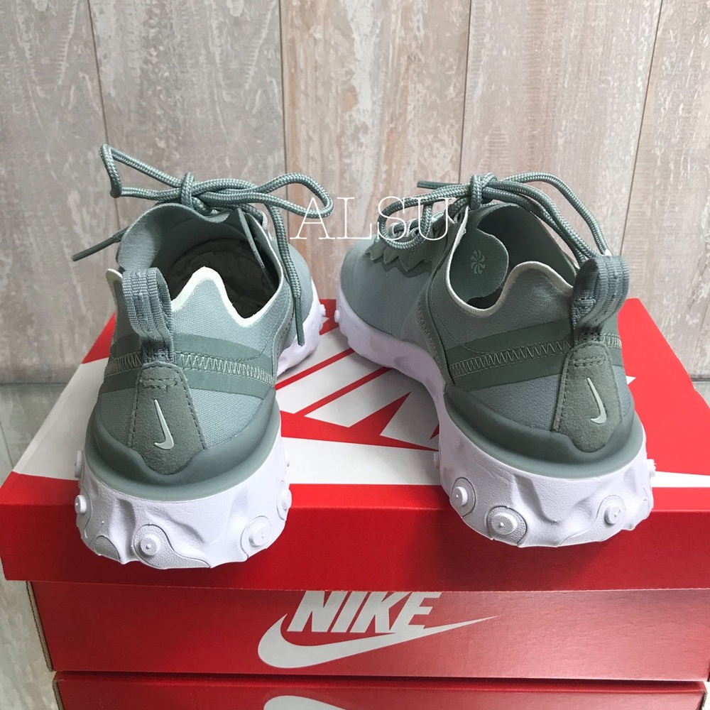 NWT Nike React Element 55 Mica Green W AUTHENTIC - Picture 3 of 8